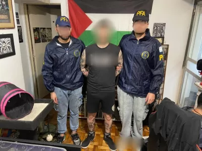 Detectaron amenazas en redes y detuvieron al presunto autor en un domicilio ubicado en Villa Crespo