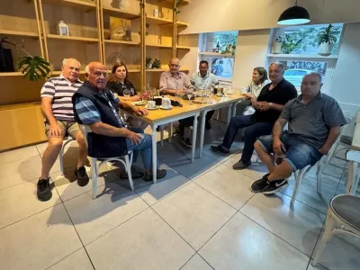 Alberto Asseff se reuni&oacute; con la Mesa de UNIR de Mar del Plata