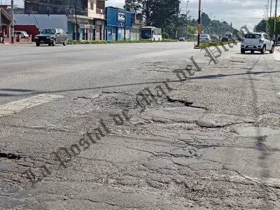 &iexcl;La paciencia tambi&eacute;n tiene baches en Mar del Plata! Denuncian deterioro de las calles en "La Feliz"