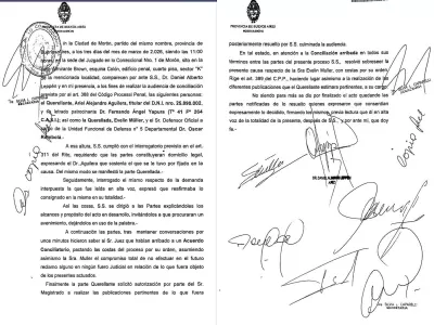 Mor&oacute;n: Ariel Aguilera cerr&oacute; por conciliaci&oacute;n la causa por injurias y calumnias