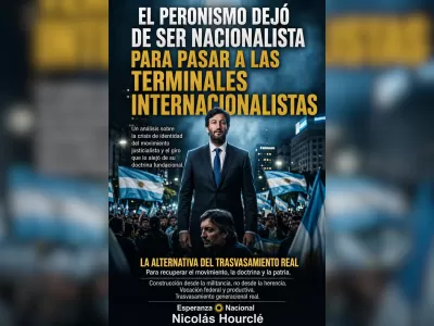 El peronismo dej&oacute; de ser nacionalista para pasar a las terminales internacionalistas