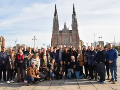 La Plata fue punto clave en la gira provincial de Potencia para promover un modelo político innovador