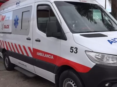 Luj&aacute;n: una ambulancia fue robada en J&aacute;uregui y recuperada en el Acceso Oeste