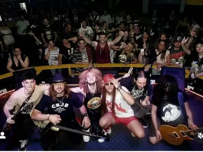 Los mejores tributos a Guns N&rsquo;'Roses y AC/DC llegan a Abbey Road en Mar del Plata