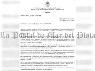 Mientras avanzan las llamas, la administraci&oacute;n libertaria destin&oacute; millones a merchandising estatal