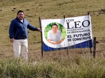Un grupo de dirigentes lanz&oacute; una campa&ntilde;a para respaldar a Leo Nardini en la provincia