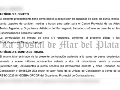 Buenos Aires compra m&aacute;s de mil pares para ballet y flamenco por 269 millones pese al avance de la inseguridad