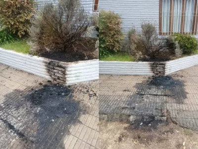 Una picada ilegal casi termina en tragedia en pleno centro de Nueve de Julio