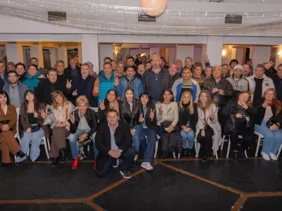 M&aacute;s de 120 dirigentes de la Primera Secci&oacute;n Electoral bonaerense reunidos en apoyo a la candidatura de Leo Nardini