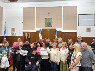Emotiva entrega de las distinciones Diego Camerucci, en el marco del Día marplatense de Personas con Discapacidad
