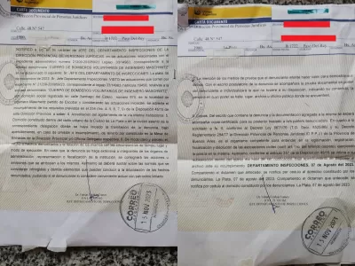 Bomberos Voluntarios de Moreno busca censurar a un vecino que señala irregularidades en el ente