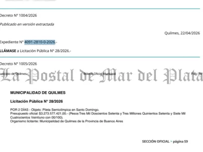 La gesti&oacute;n de Eva Mieri impulsa en Quilmes una obra de 3.273 millones de pesos que vuelve a discutir las prioridades oficiales