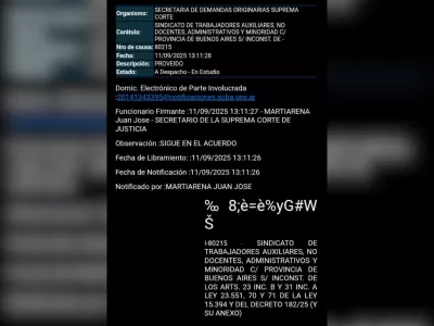 Trabajadores alertan por m&aacute;s relevos en los institutos mientras la Justicia posterga una respuesta clave