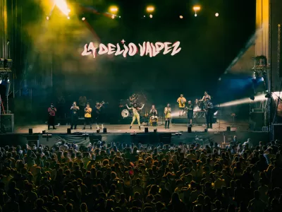 El cumbión de La Delio Valdez llega al Teatro Ópera de La Plata