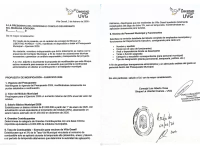 La Libertad Avanza present&oacute; cambios al Presupuesto 2026 con foco en salarios, impuestos y transparencia