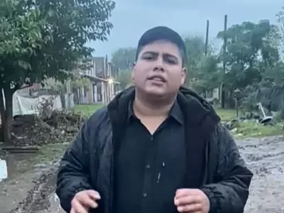 Santa Fe: Gonzalo Castro fue el único candidato en Venado Tuerto que se solidarizó con los afectados por el temporal
