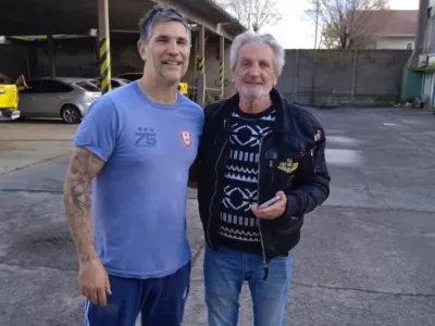 Diego Garc&iacute;a recibi&oacute; el apoyo de Daniel Galarza