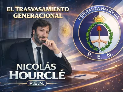 La propuesta de Nicol&aacute;s Hourcl&eacute; plantea romper con la grieta y reconstruir el Estado desde la comunidad