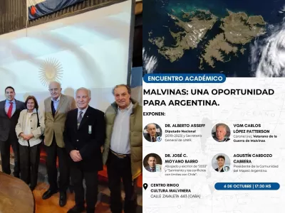 Alberto Asseff disert&oacute; sobre la geopol&iacute;tica del Atl&aacute;ntico Sur
