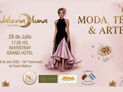 Puerto Madryn celebrar&aacute; sus 161 a&ntilde;os con la edici&oacute;n 11 del T&eacute; Desfile de Valeria Luna
