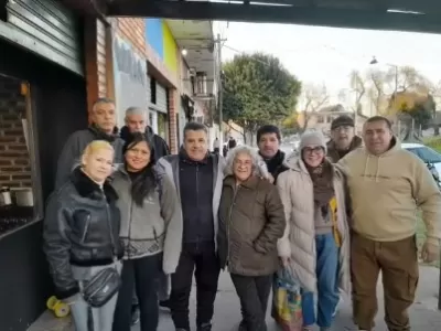 Walter Eiguren particip&oacute; de actividades solidarias en Empalme Granero y la zona sur de Rosario