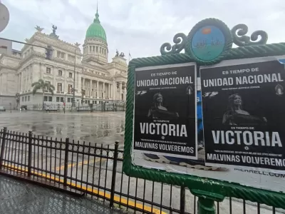 ¿Presión para Milei? Aparecieron afiches en las calles pidiendo por Villarruel presidente en 2027