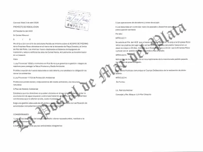 Mar Chiquita: piedras, basura y pol&eacute;mica por una obra frenada