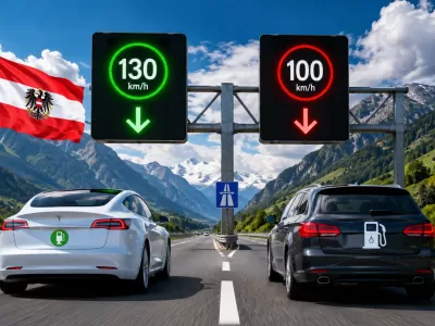 Austria pisa el acelerador de la l&oacute;gica: los el&eacute;ctricos podr&aacute;n circular a 130 kil&oacute;metros mientras los motores contaminantes deber&aacute;n bajar a 100