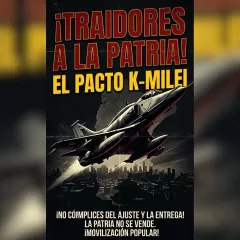 El pacto K-Milei para desguazar las Fuerzas Armadas y entregar la Argentina a la especulaci&oacute;n financiera internacional