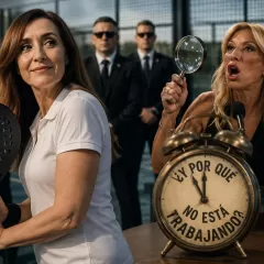 El p&aacute;del de Villarruel y el esc&aacute;ndalo que no fue