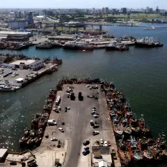 El aire que se respira en el Puerto de Mar del Plata: denuncian contaminaci&oacute;n de harineras y falta de controles