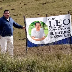 Un grupo de dirigentes lanz&oacute; una campa&ntilde;a para respaldar a Leo Nardini en la provincia