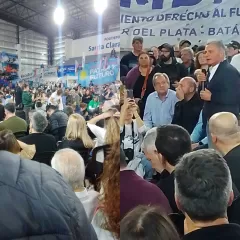 Mar Chiquita fue una caldera peronista: Pulti con Kicillof, Raverta ausente