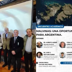 Alberto Asseff disert&oacute; sobre la geopol&iacute;tica del Atl&aacute;ntico Sur