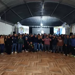 En Merlo impulsaron a Leo Nardini para gobernador bonaerense y reclamaron por la situaci&oacute;n judicial de Cristina Kirchner