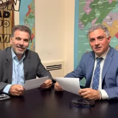 Ritondo y Pareja se reunieron para impulsar dos mandatos por intendente y una Legislatura unicameral en la Provincia