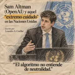 Sam Altman (OpenAI) y aquel "extremo cuidado" en las Naciones Unidas